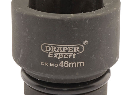Draper Expert HI-TORQ 6 Point Impact Socket, 1" Sq. Dr., 46mm 05124 Draper - Town Tools 