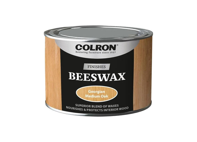 Ronseal Colron Refined Beeswax Paste Medium Oak 400g Ronseal - RockBottom Nothampton