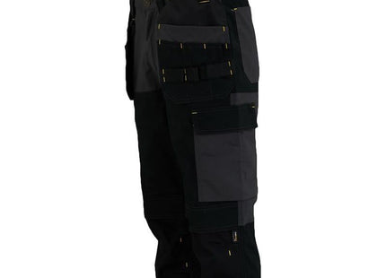 Stanley® Clothing Dixon Slim Fit Trousers Grey/Black Waist 38in Leg R STANLEY® Clothing - RockBottom Nothampton