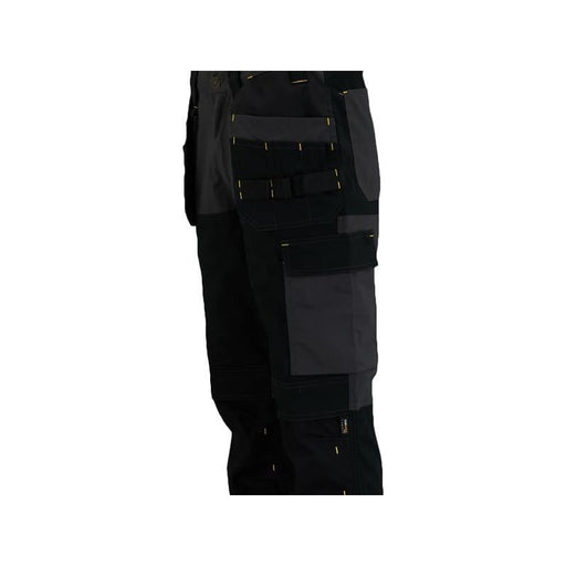 Stanley® Clothing Dixon Slim Fit Trousers Grey/Black Waist 38in Leg R STANLEY® Clothing - RockBottom Nothampton