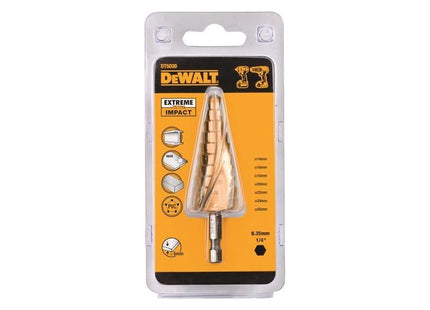Dewalt Power Tools Extreme Step Drill Bit 14-25mm DeWALT Power Tools - RockBottom Northampton