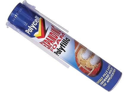Polycell Expanding Foam Polyfilla 825ml Polycell - RockBottom Nothampton