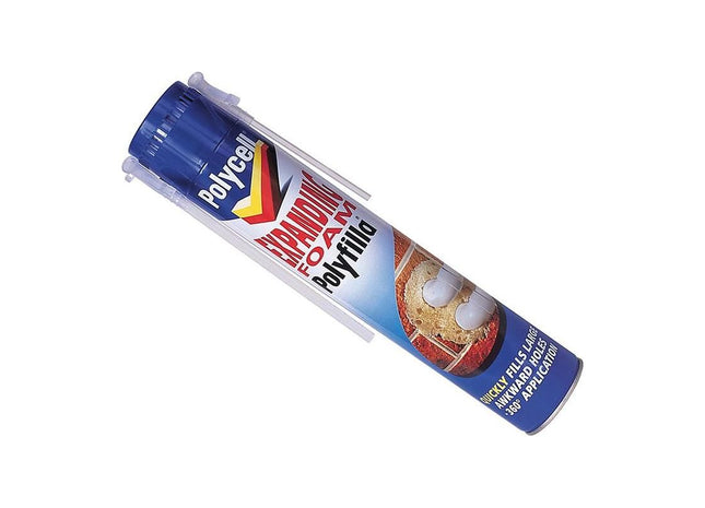 Polycell Expanding Foam Polyfilla 825ml Polycell - RockBottom Nothampton