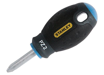 Stanley® Hand Tools FatMax® Stubby Screwdriver Pozidriv Tip PZ2 x 30mm STANLEY® Hand Tools - RockBottom Nothampton