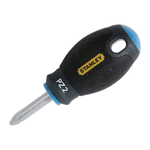 Stanley® Hand Tools FatMax® Stubby Screwdriver Pozidriv Tip PZ2 x 30mm STANLEY® Hand Tools - RockBottom Nothampton
