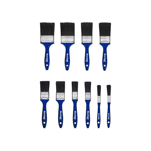 Bluespot Tools Synthetic Workshop Paint Brush Set, 10 Piece BlueSpot Tools - RockBottom Northampton