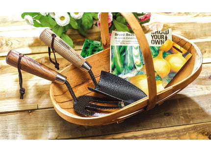 Draper Carbon Steel Heavy Duty Hand Fork and Trowel Set with Ash Handles (2 Piec Draper - Town Tools 