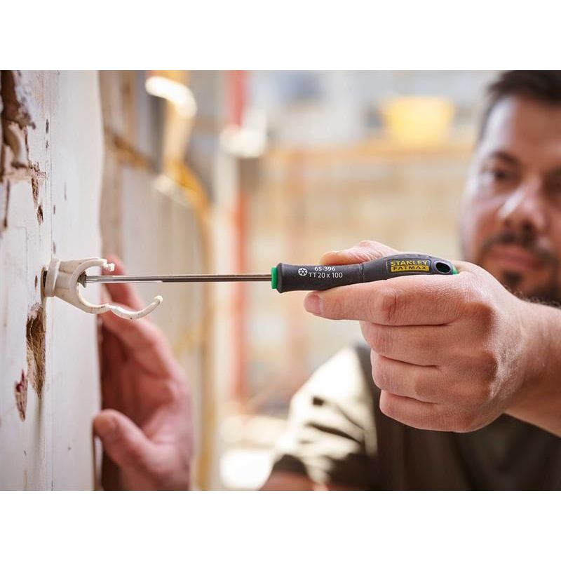 Stanley® Hand Tools FatMax® Screwdriver Tamper-proof TORX Tip TTX20 x 100mm STANLEY® Hand Tools - RockBottom Nothampton