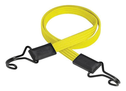 Master Lock Flat Bungee 100cm Yellow Double Hook Master Lock - RockBottom Northampton