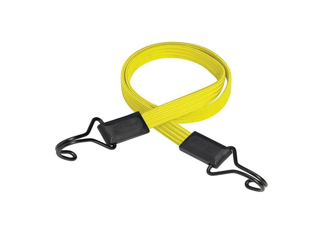 Master Lock Flat Bungee 100cm Yellow Double Hook Master Lock - RockBottom Northampton