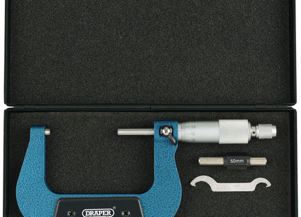 Draper Metric External Micrometer, 50 - 75mm 46605 Draper - Town Tools 