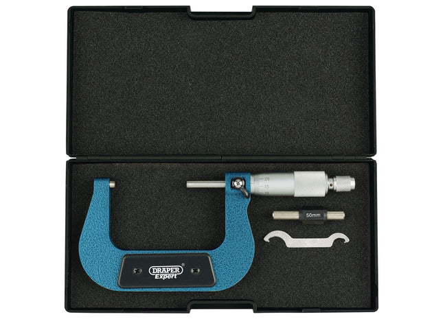 Draper Metric External Micrometer, 50 - 75mm 46605 Draper - Town Tools 