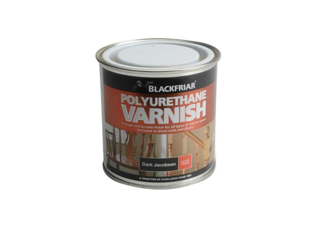 Blackfriar Polyurethane Varnish P85 Dark Jacobean Gloss 250ml Blackfriar - RockBottom Northampton