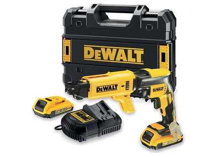Dewalt Power Tools DCF620D2K Brushless Collated Drywall Screwdriver 18V 2 x 2.0Ah Li-ion DeWALT Power Tools - RockBottom Northampton
