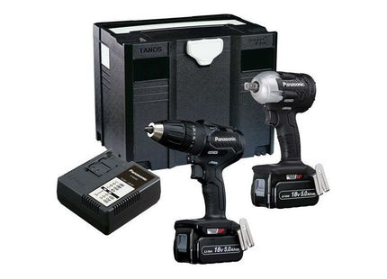 Panasonic EYC242LJ2G31 Twin Pack 18V 2 x 5.0Ah Li-ion Panasonic - RockBottom Nothampton