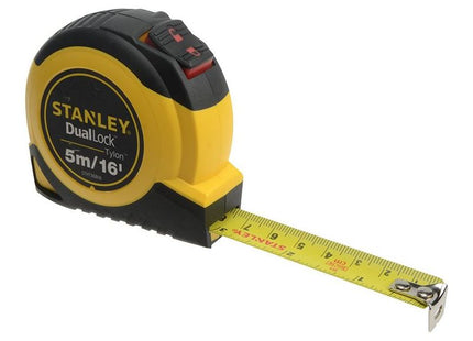 Stanley® Hand Tools DualLock™ Tylon™ Pocket Tape 5m/16ft (Width 19mm) STANLEY® Hand Tools - RockBottom Nothampton