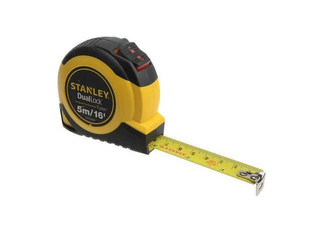 Stanley® Hand Tools DualLock™ Tylon™ Pocket Tape 5m/16ft (Width 19mm) STANLEY® Hand Tools - RockBottom Nothampton