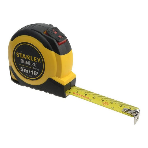 Stanley® Hand Tools DualLock™ Tylon™ Pocket Tape 5m/16ft (Width 19mm) STANLEY® Hand Tools - RockBottom Nothampton