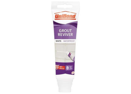 Unibond Triple Protect Wall Tile Grout Reviver 125ml UniBond - RockBottom Northampton
