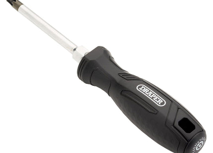 Draper Draper TX-STAR Tamperproof Hard Grip Screwdriver, T40H x 100mm Draper - Town Tools