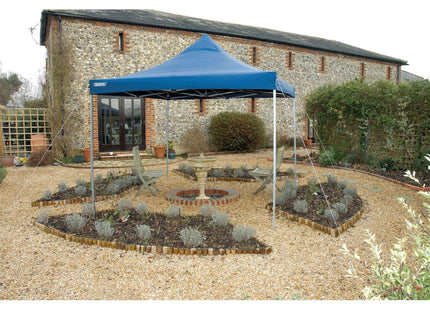 Draper Folding Gazebo, 3 x 3m, Blue 76942 Draper - Town Tools 