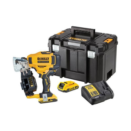 Dewalt Power Tools DCN45RND2 XR Brushless Roofing Coil Nailer 18V 2 x 2.0Ah Li-ion DeWALT Power Tools - RockBottom Northampton