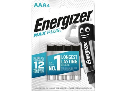 Energizer® MAX PLUS™ AAA Alkaline Batteries (Pack 4) Energizer® - RockBottom Northamptin