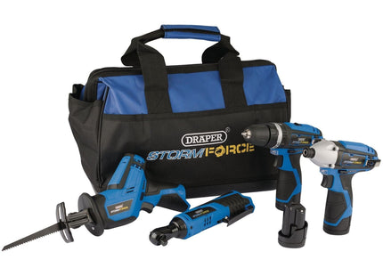 Draper Storm Force  10.8V Power Interchange Kit (9 Piece) 52023 Draper - Town Tools 