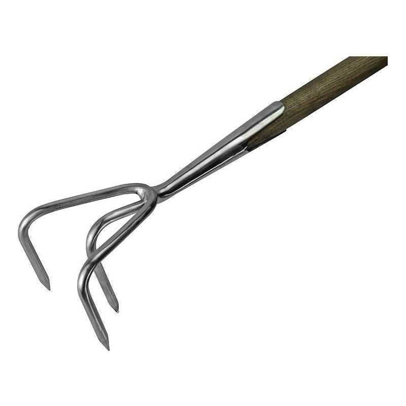 Faithfull Prestige Stainless Steel Cultivator Ash Handle Faithfull - RockBottom Northampton