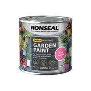 Ronseal Garden Paint Pink Jasmine 250ml Ronseal - RockBottom Nothampton