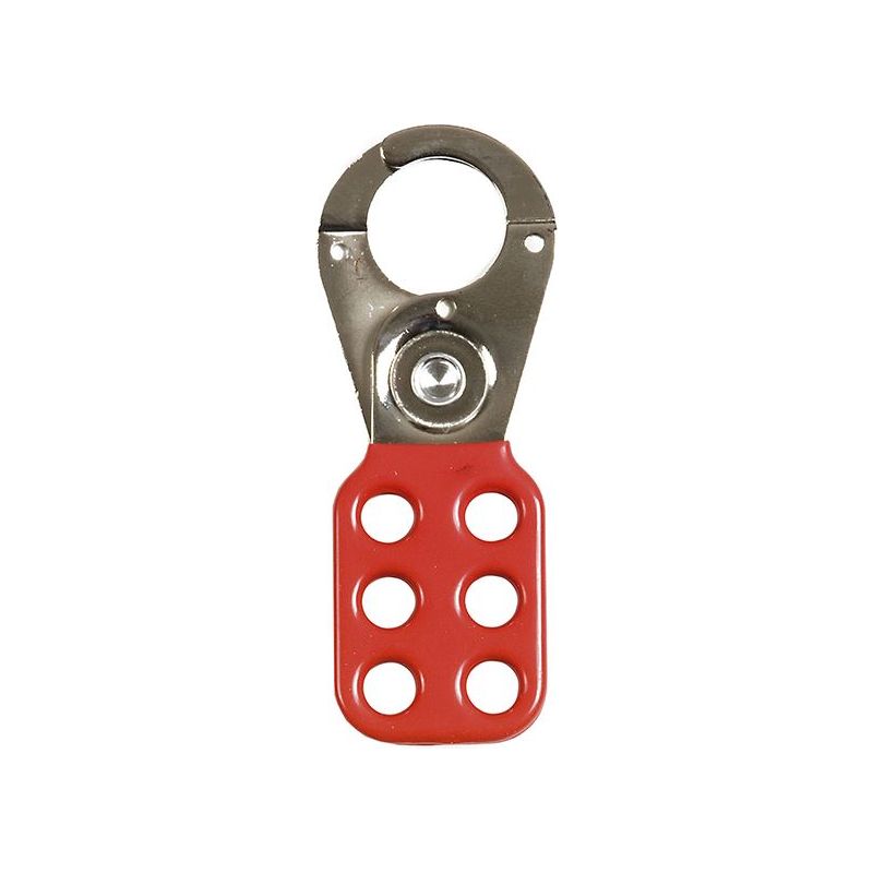 Abus Mechanical 701 Lockout Hasp 25mm (1in) Red ABUS Mechanical - RockBottom Northampton 