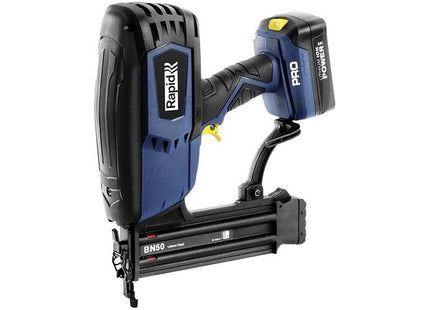 Rapid PRO BN50 Cordless Brad Nailer 18 Gauge 18V 2 x 2.0Ah Li-ion Rapid - RockBottom Nothampton