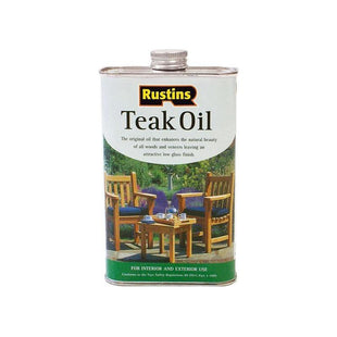 Rustins Teak Oil 2.5 litre Rustins - RockBottom Nothampton