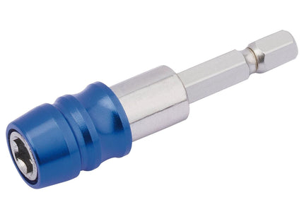 Draper Quick Release Bit Holder, 65mm, 1/4" (F) x 1/4" (M) 82410 Draper - Town Tools 