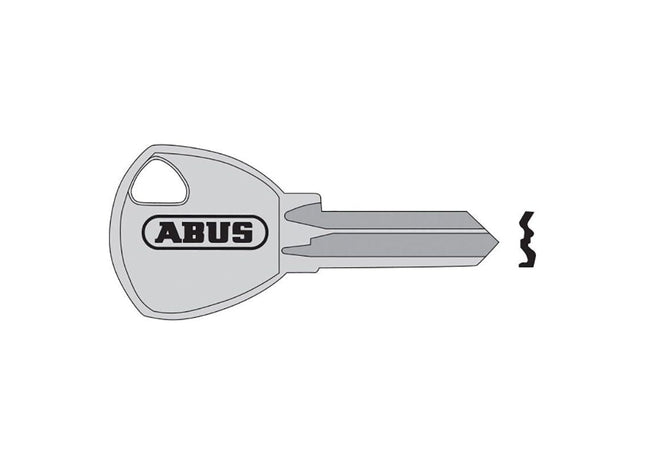 Abus Mechanical 65/40+45 70/45 New Key Blank ABUS Mechanical - RockBottom Northampton 