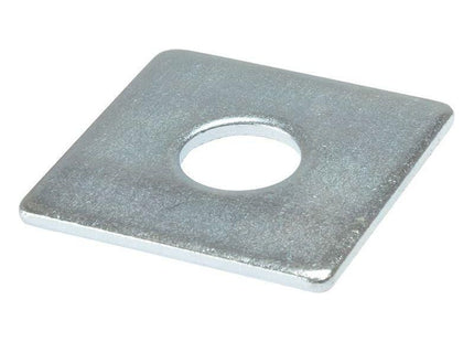 Forgefix Square Plate Washer ZP 50 x 50 x 16mm Bag 10 ForgeFix - RockBottom Northampton