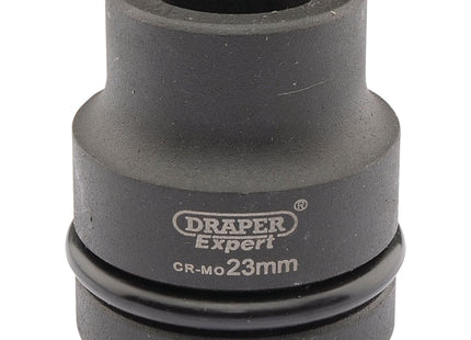 Draper Expert HI-TORQ 6 Point Impact Socket, 1" Sq. Dr., 23mm 05104 Draper - Town Tools 