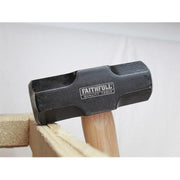 Faithfull Sledge Hammer Contractor's Hickory Handle 3.18kg (7 lb) Faithfull - RockBottom Northampton