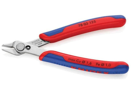 Knipex Electronic Super Knips® Multi-Component Grip 125mm Knipex - RockBottom Northampton