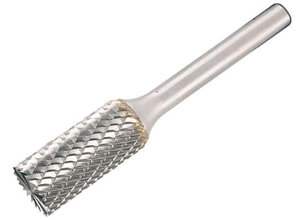 Dormer Solid Carbide Bright Rotary Burr - Cylinder with Endcut 12.70 x 6mm Dormer - RockBottom Northampton