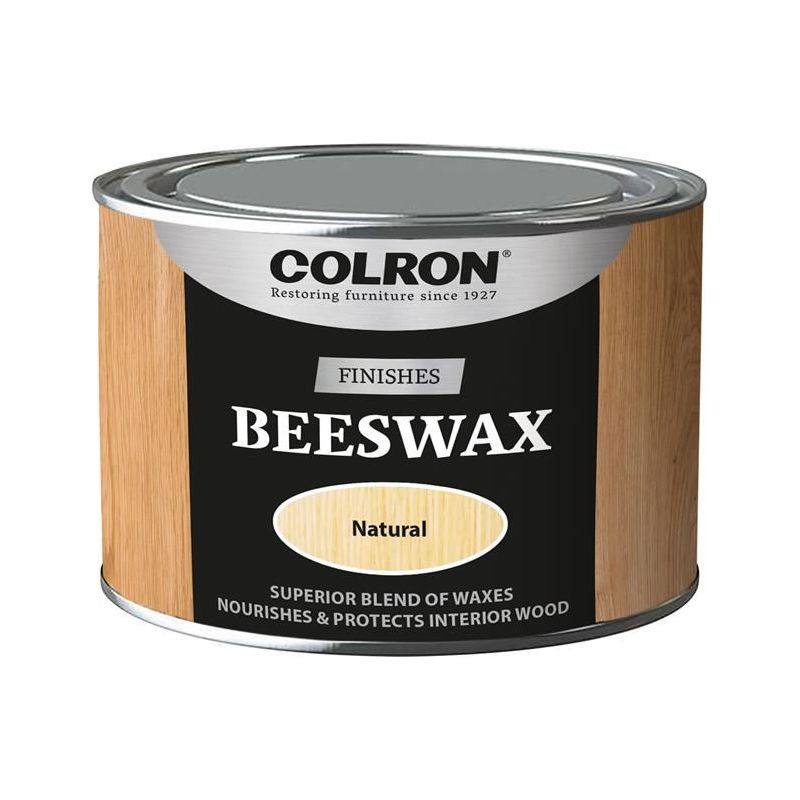 Ronseal Colron Refined Beeswax Paste Natural 400g Ronseal - RockBottom Nothampton