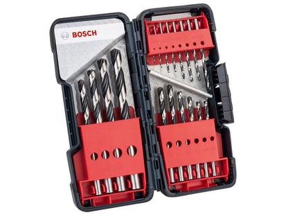 Bosch Powertool Accessories HSS Twist PointTeQ Drill Bit ToughBox Set, 18 Piece Bosch Powertool Accessories - RockBottom Northampton