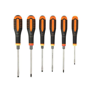 Bahco BE-9881TB ERGO™ Through Blade Screwdriver Set, 6 Piece Bahco - RockBottom Northampton