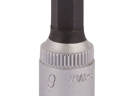 Draper Elora Hexagon Screwdriver Socket, 1/4" Sq. Dr., 6mm 11127 Draper - Town Tools 