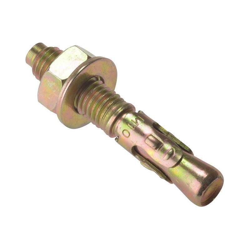 Forgefix Through Bolt ZYP M10 x 80mm Bag 10 ForgeFix - RockBottom Northampton