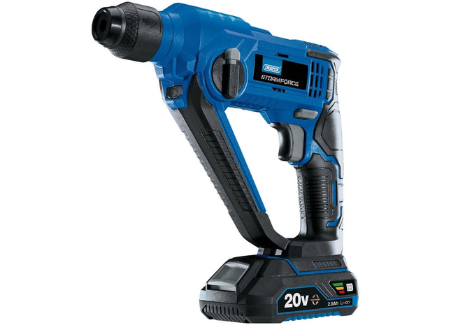 Draper Storm Force 20V SDS+ Rotary Hammer Drill (Sold Bare) 89512 Draper - Town Tools 
