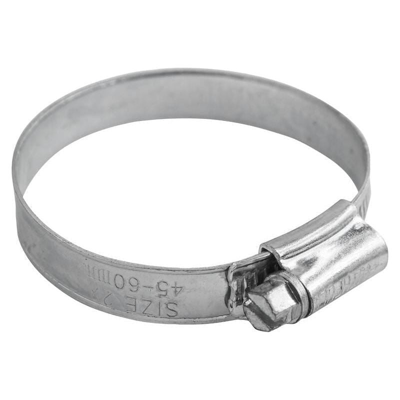 Faithfull 2X Stainless Steel Hose Clip 45 - 60mm Faithfull - RockBottom Northampton
