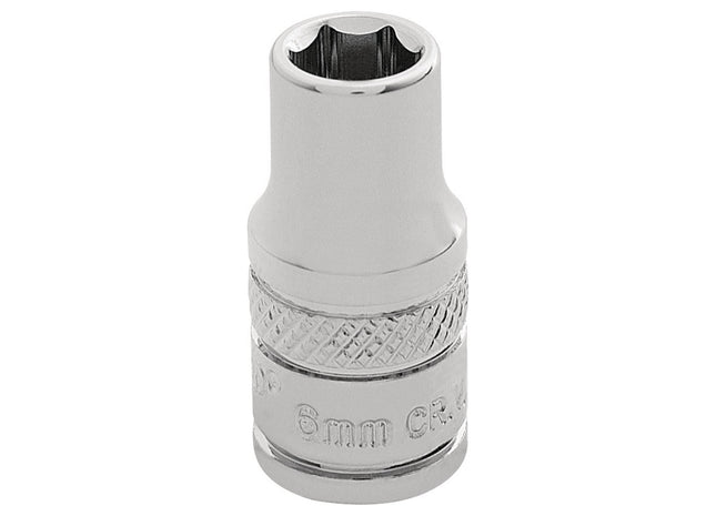 Draper HI-TORQ 6 Point Socket, 1/4" Sq. Dr., 6.0mm 32453 Draper - Town Tools 