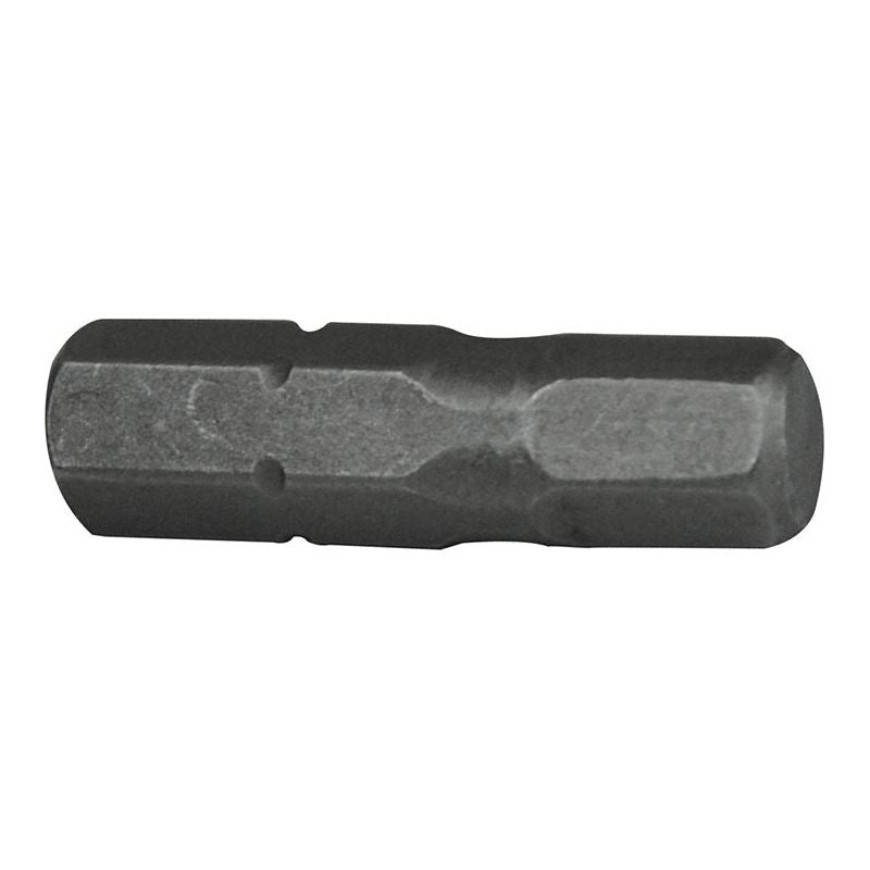 Faithfull Hex S2 Grade Steel Screwdriver Bits 6 x 25mm (Pack 3) Faithfull - RockBottom Northampton