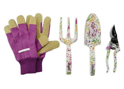 Draper Garden Tool Set with Floral Pattern (4 Piece) 08993 Draper - Town Tools 